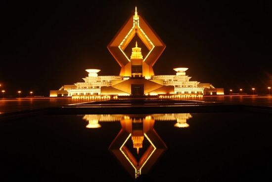 Shanxi Famen temple landscape lighting project